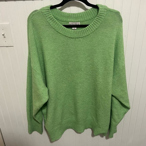 Ava & Viv Sweaters - Ava & Viv green sweater